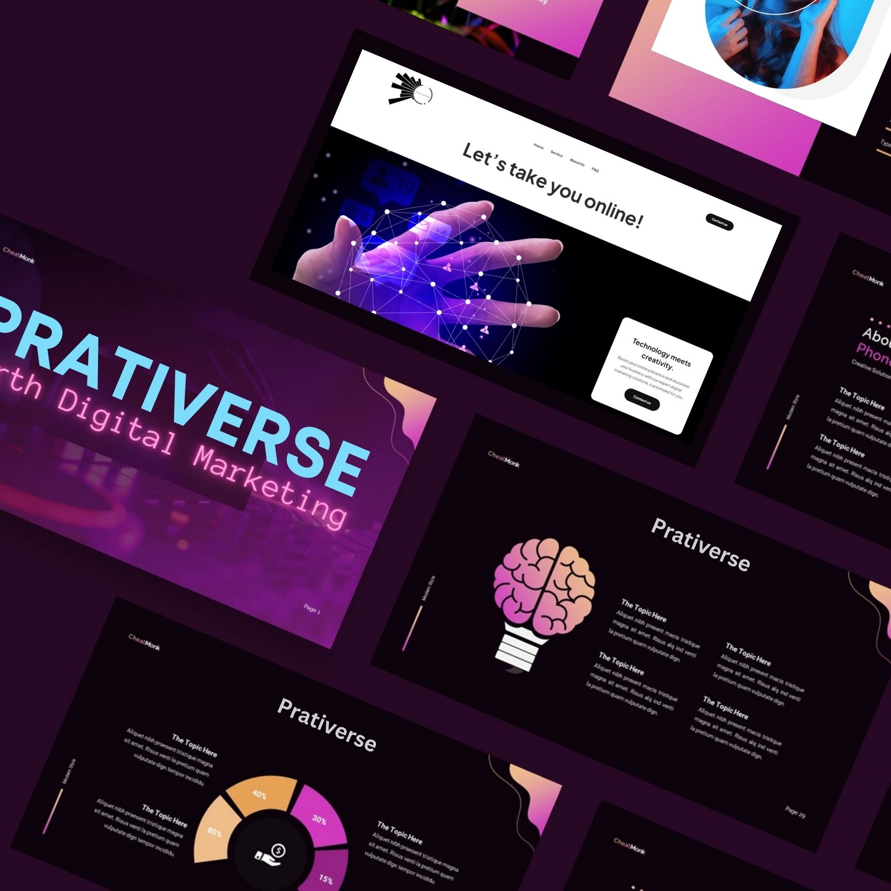 Prativerse is a digital marketing agency for web designing, social media marketing, copywriting, graphic designing and photography in Perth, Western Australia.